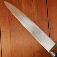 La Trompette 13.5" Nogent Style Chef Knife Paris *Pre-1891* Pre-Dufresne/Pouzet/Sabatier