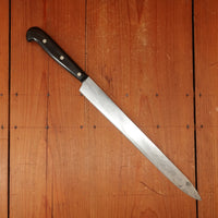 Pre-WW2 Dexter Harrington Cutlery Co. 12" Slicer Carbon Steel Gutta Percha Southbridge Mass 1902-30s
