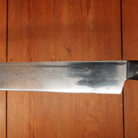 Pre-WW2 Dexter Harrington Cutlery Co. 12" Slicer Carbon Steel Gutta Percha Southbridge Mass 1902-30s