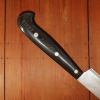 Pre-WW2 Dexter Harrington Cutlery Co. 12" Slicer Carbon Steel Gutta Percha Southbridge Mass 1902-30s