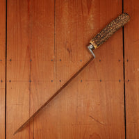 M Hunter & Son 12" Offset Oatcake / Havercake Knife Sheffield 1850s-80s