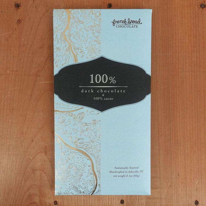 French Broad 100% Dark Chocolate - 60g