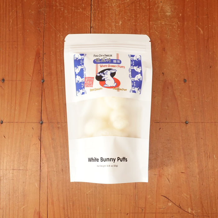 White Bunny Puffs: Small (0.8 oz)