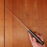 Vintage J A Henckels 10.5" Chef Knife 102-10" Carbon Steel Solingen, Germany Pre-WW2?