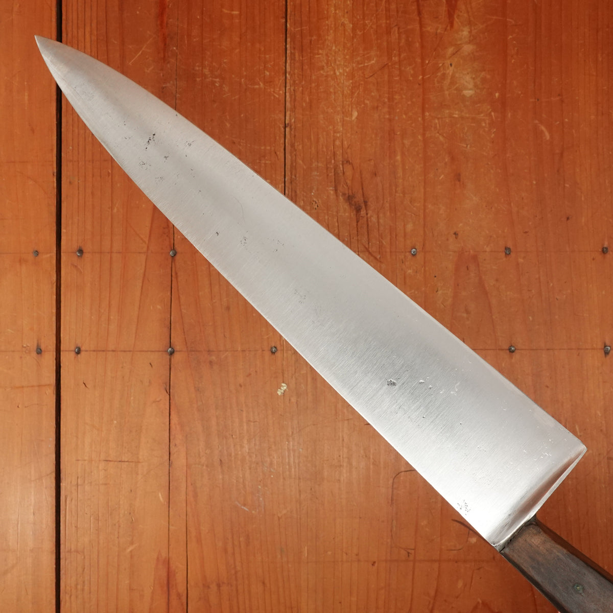Vintage J A Henckels 10.5" Chef Knife 102-10" Carbon Steel Solingen, Germany Pre-WW2?