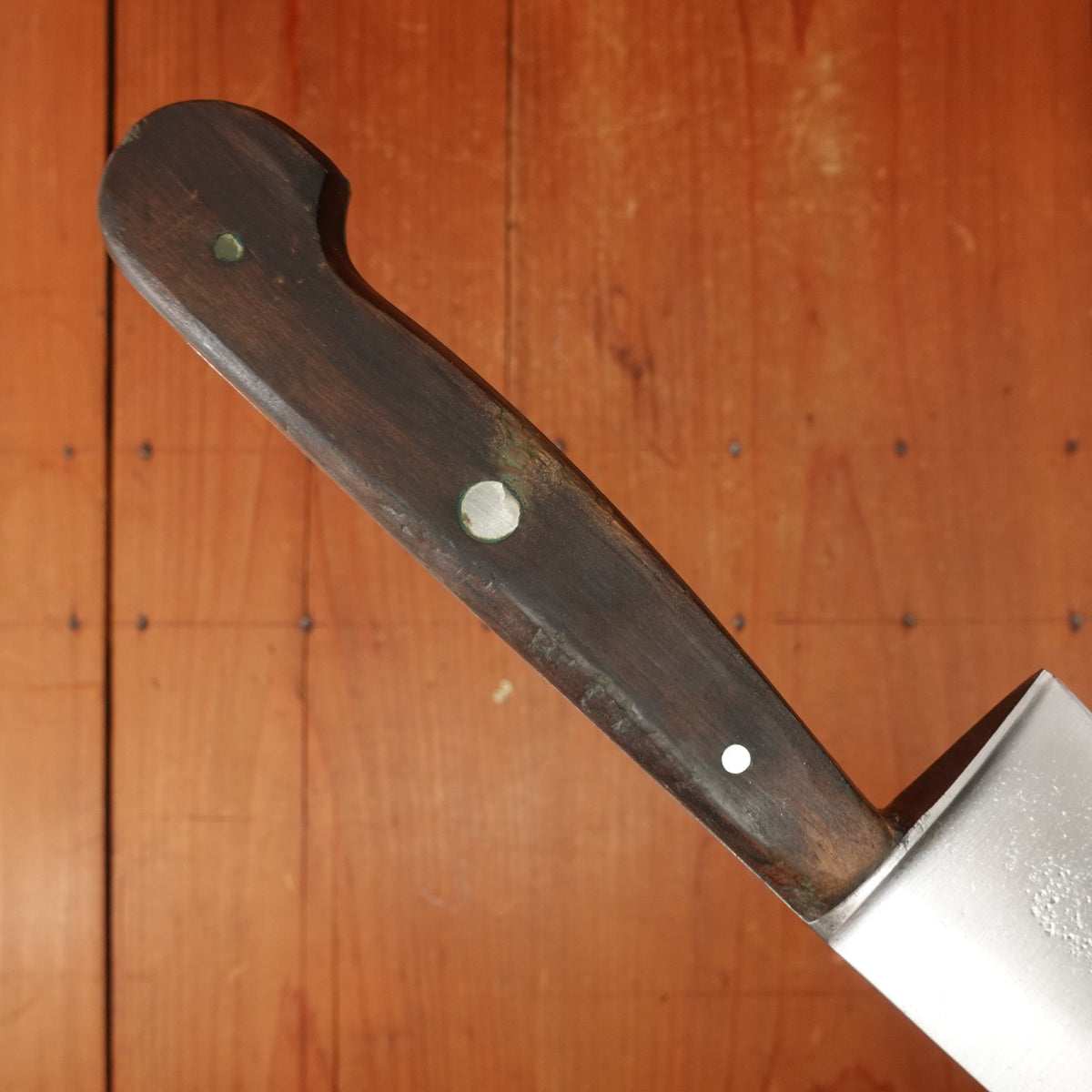 Vintage J A Henckels 10.5" Chef Knife 102-10" Carbon Steel Solingen, Germany Pre-WW2?