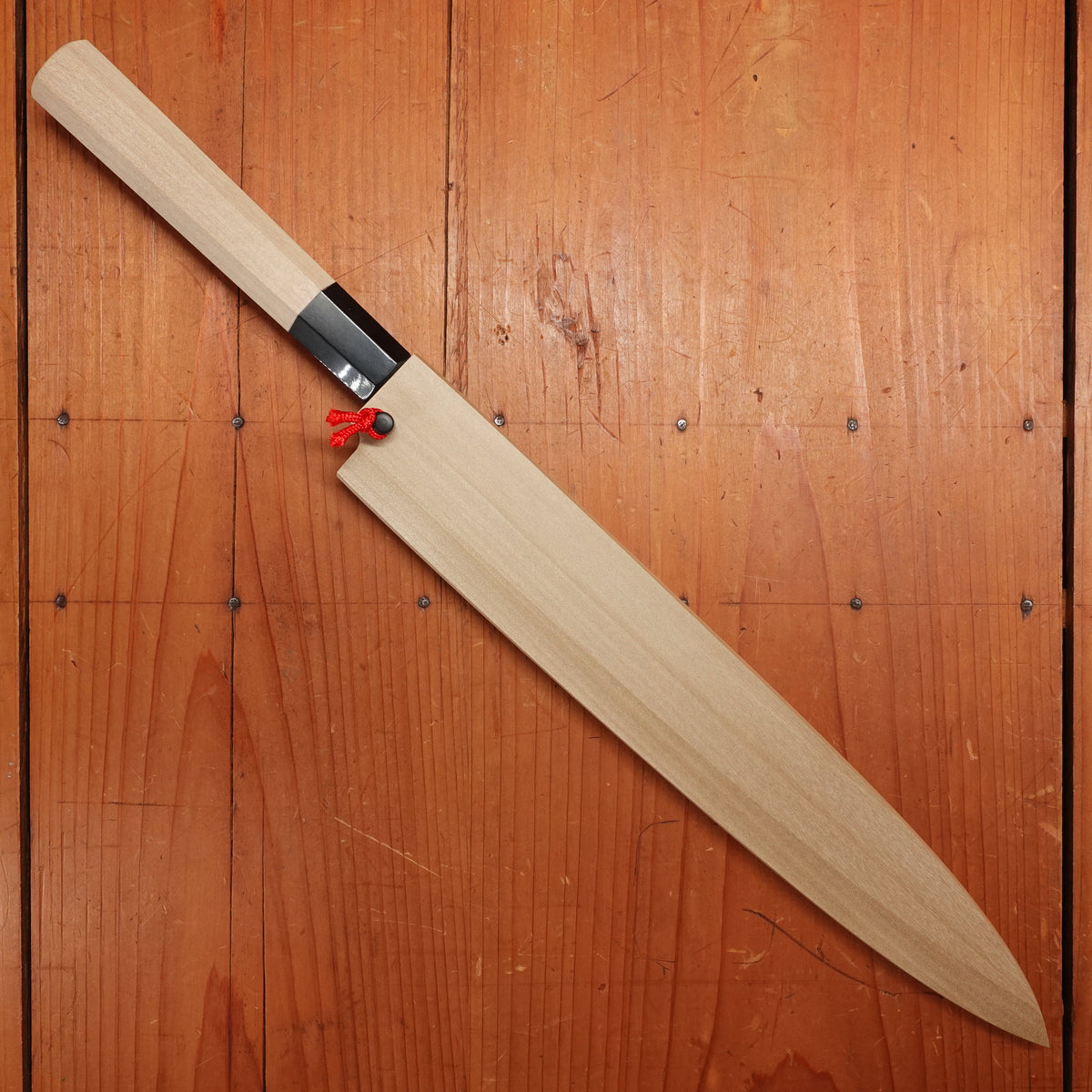 Hitohira Tanaka Manzo 270mm Yanagi Shirogami 2 Ho Wood with Saya