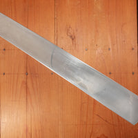 New Old Stock L'Enfer 25cm / 10" Plate-Semelle Rount Tip Slicer Carbon 3 Rosettes Rosewood 1920-30s?