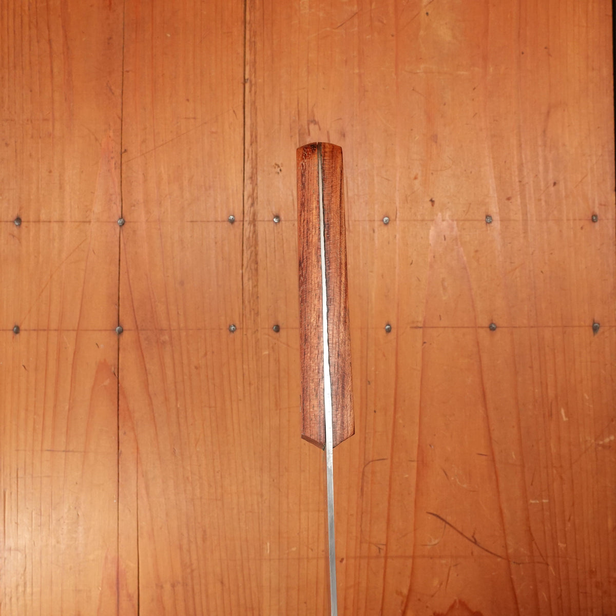 New Old Stock L'Enfer 25cm / 10" Plate-Semelle Rount Tip Slicer Carbon 3 Rosettes Rosewood 1920-30s?