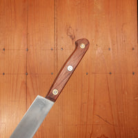New Old Stock L'Enfer 25cm / 10" Plate-Semelle Rount Tip Slicer Carbon 3 Rosettes Rosewood 1920-30s?