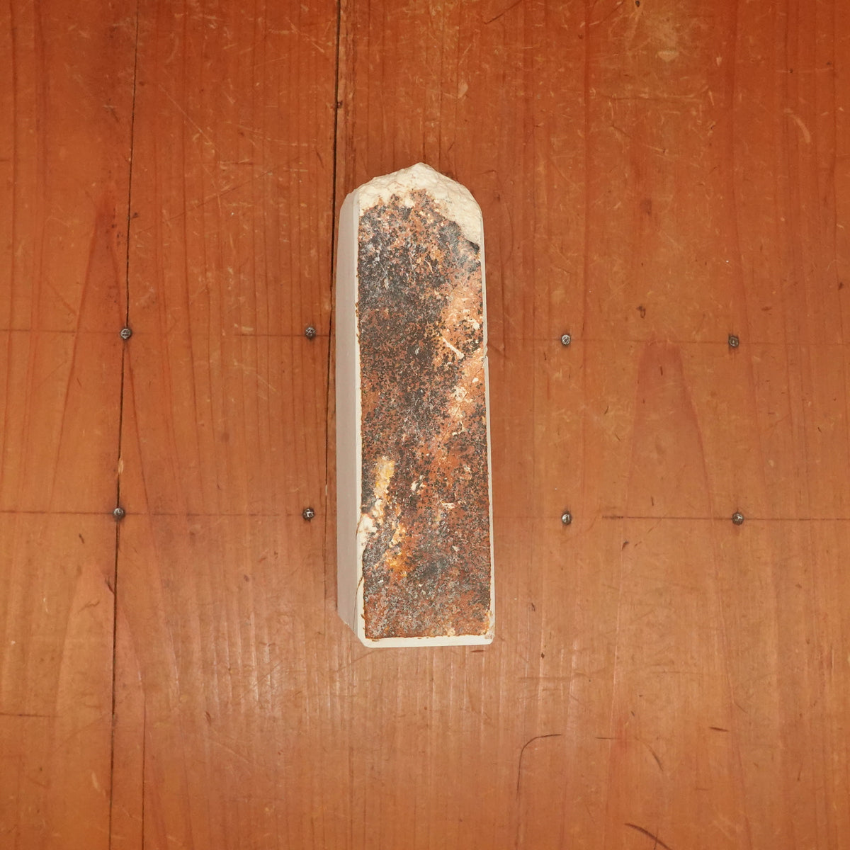 BCS13 Miwotsukushi Hime Iyo Meito 'Koume Shiro' Hard Smooth Fine Nat Stone Tennen Toishi Ehime 778 Grams