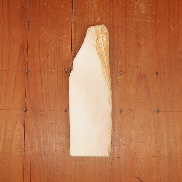 BCS09 Miwotsukushi Hime Iyo Meito 'Shiro Mokume' Hard Bright Fine Nat Stone Tennen Toishi Ehime  520Grams