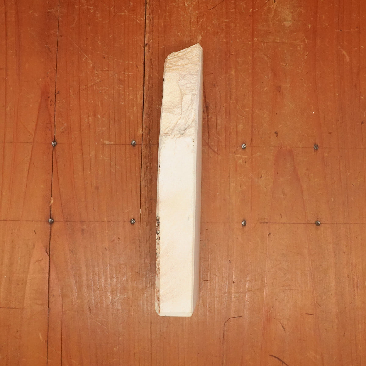 BCS09 Miwotsukushi Hime Iyo Meito 'Shiro Mokume' Hard Bright Fine Nat Stone Tennen Toishi Ehime  520Grams