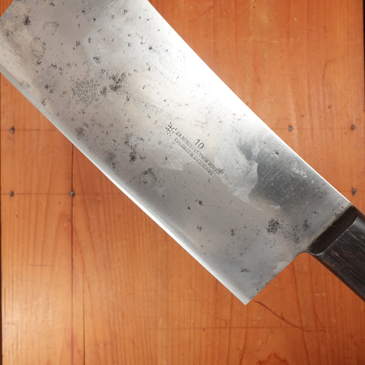 J A Henckels 7" No. 10 Cleaver Carbon Steel Solingen 1900-1920s?