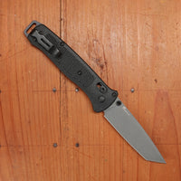 Benchmade 537GY Bailout Tanto CPM-3V AXIS Lock Black Grivory Handle