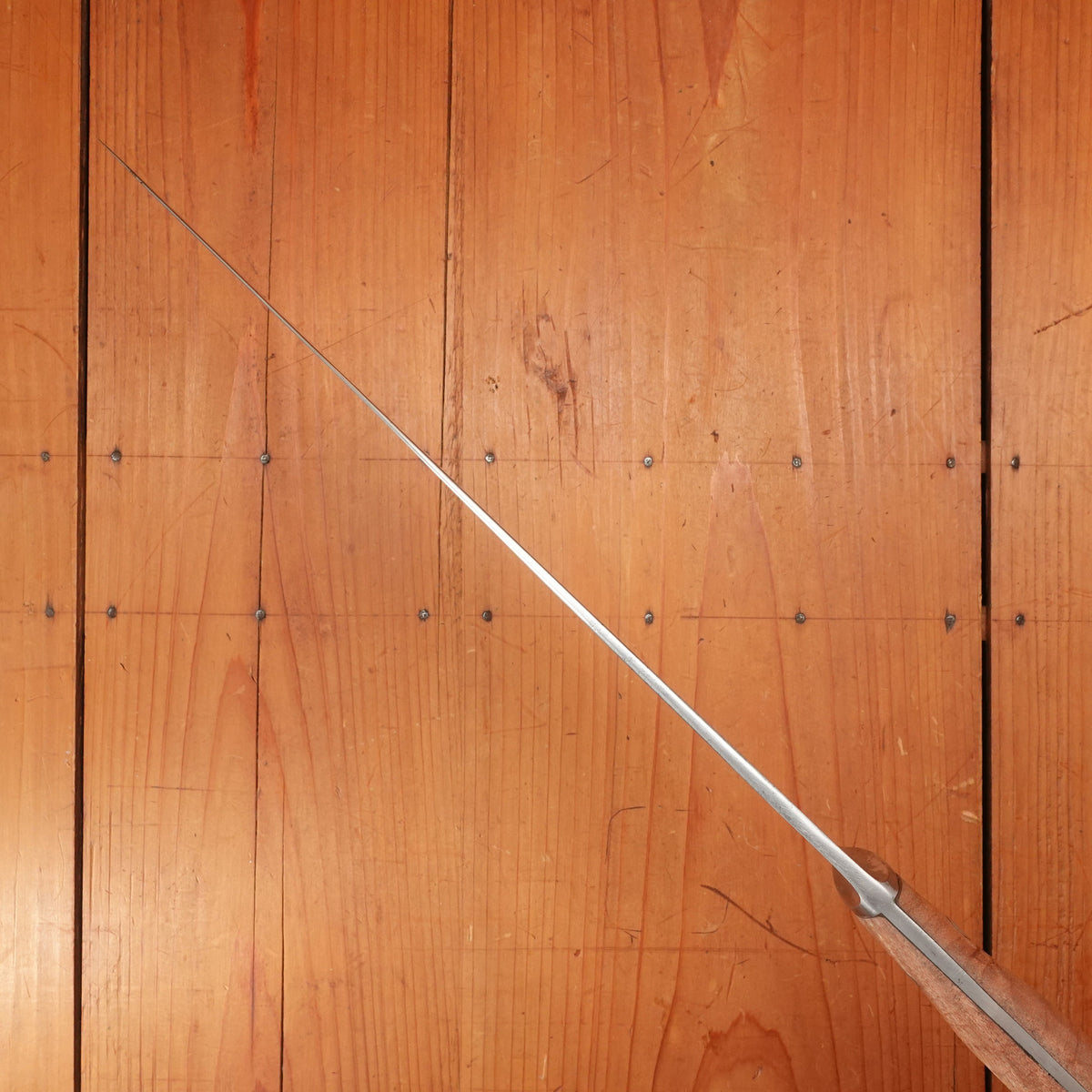 Wear Ever 12.25” Chef Carbon Steel Rehandled in Maple USA 1950