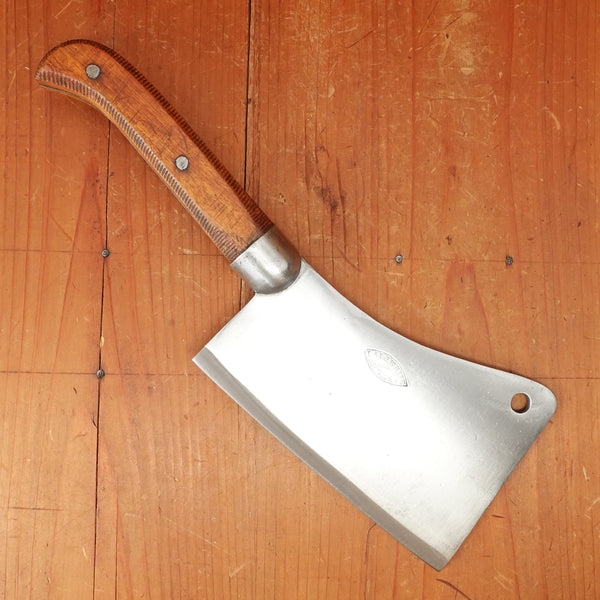 L. & I. J. White 6.25" Cleaver for Wrights Smoke Kansas City Mo Laminated Carbon 1898-1940