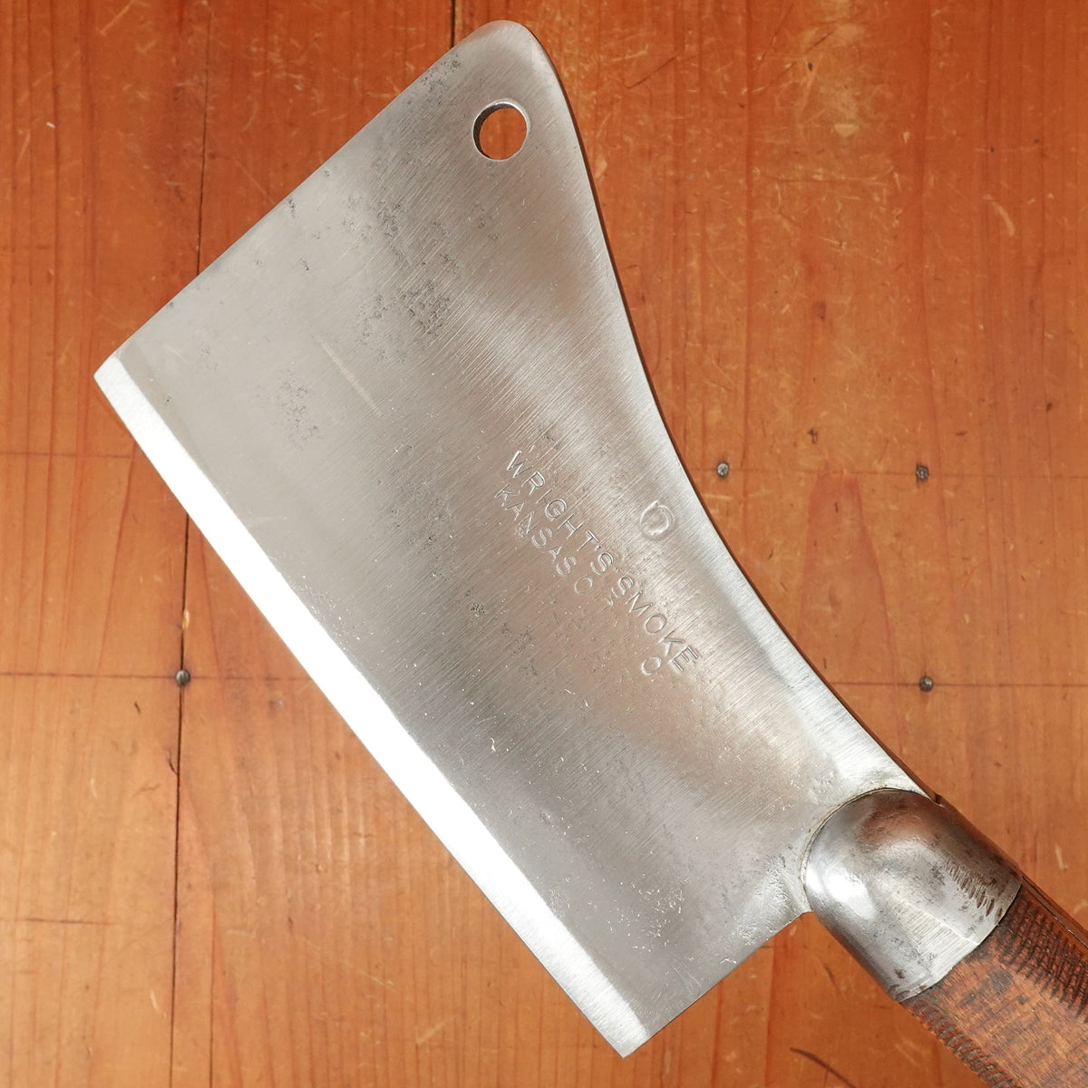 L. & I. J. White 6.25" Cleaver for Wrights Smoke Kansas City Mo Laminated Carbon 1898-1940