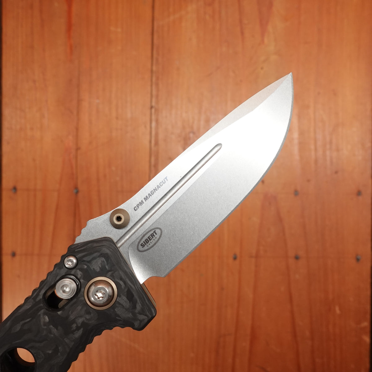 Benchmade 273-03 Mini Adamas Drop Point CPM-Magnacut AXIS Lock Marbled Carbon Fiber Handle