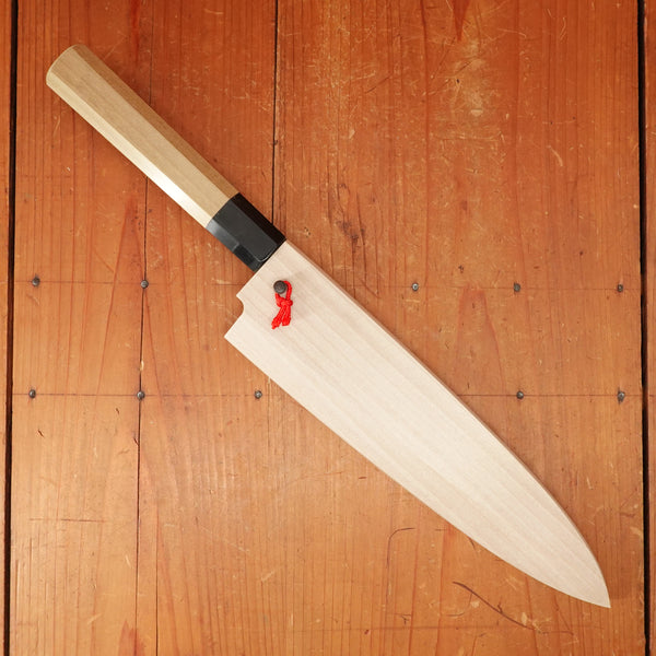 Hitohira Kikuchiyo Manzo 210mm Mioroshi Deba Aogami 2 Ho Wood with Saya