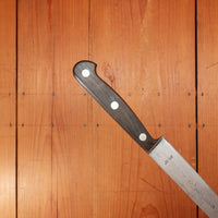 J. A. Henckels 12” Flexi Slicer 213-12" Carbon Steel Walnut Solingen, Germany 1950-60s