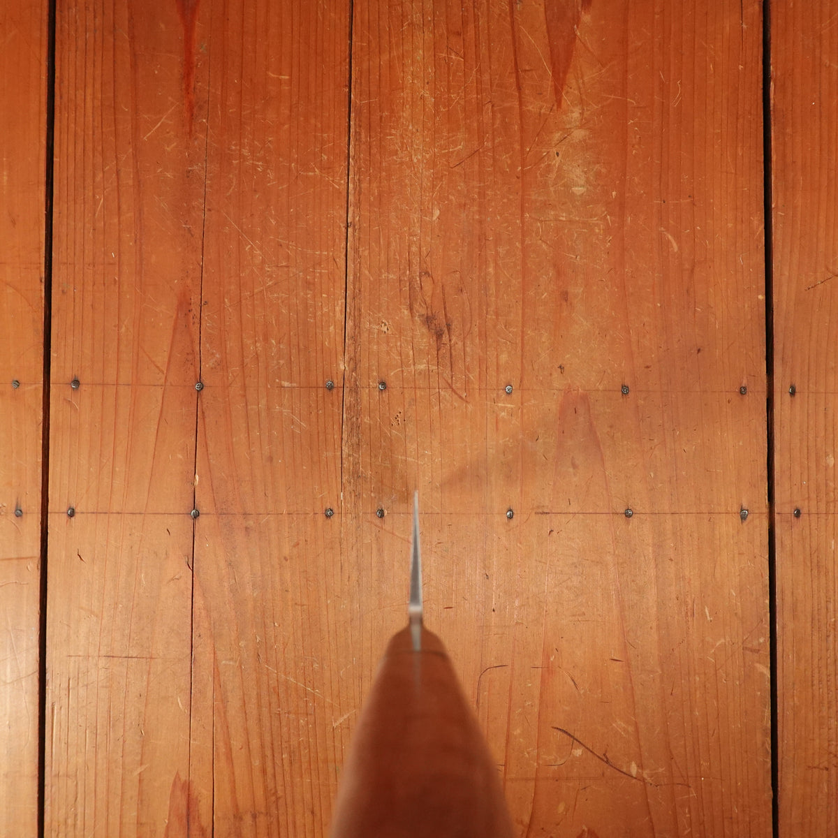 Hitohira TD 180mm Gyuto Stainless Clad Aogami 2 Nashiji Western