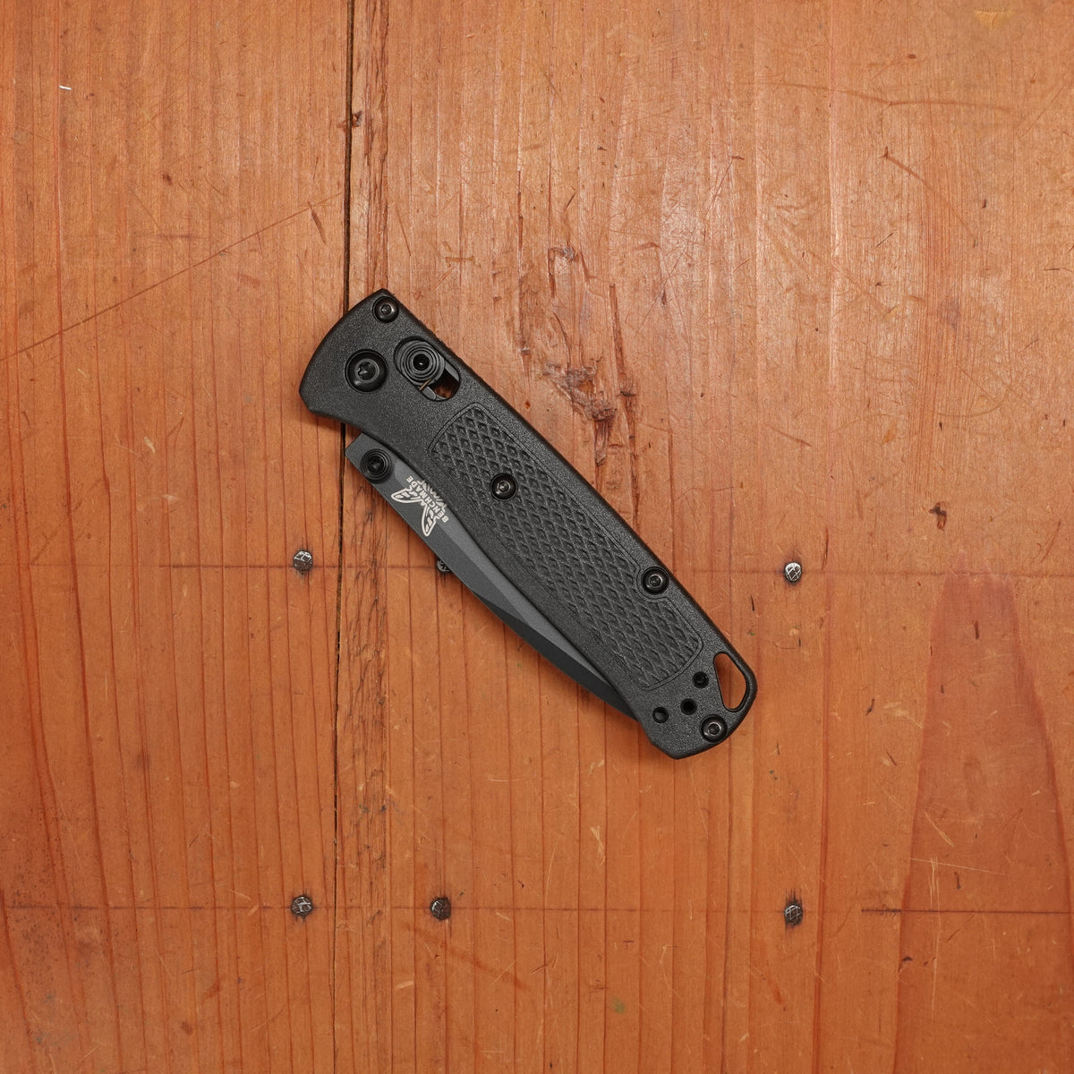 Benchmade 533BK-2 Mini Bugout Drop Point CPM-S30V AXIS Lock Black Cf-Elite Handle