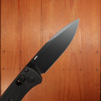 Benchmade 533BK-2 Mini Bugout Drop Point CPM-S30V AXIS Lock Black Cf-Elite Handle