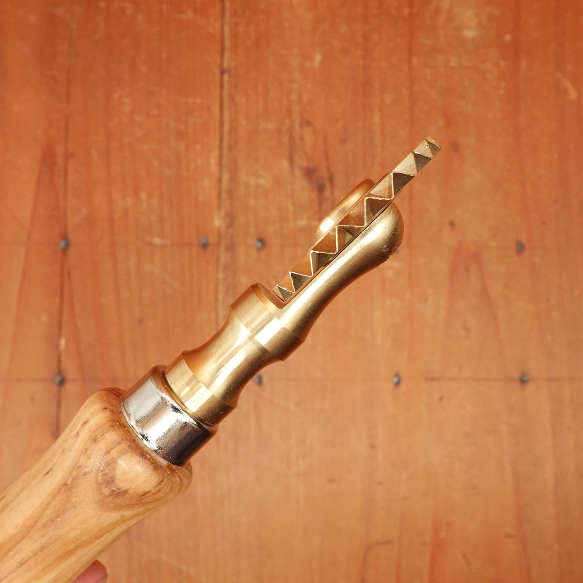 Pasta Cutting Wheel with Brass Single Toothed Blade