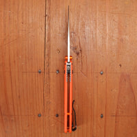 Benchmade 533 Mini Bugout Drop Point CPM-S30V AXIS Lock Orange Grivory Handle