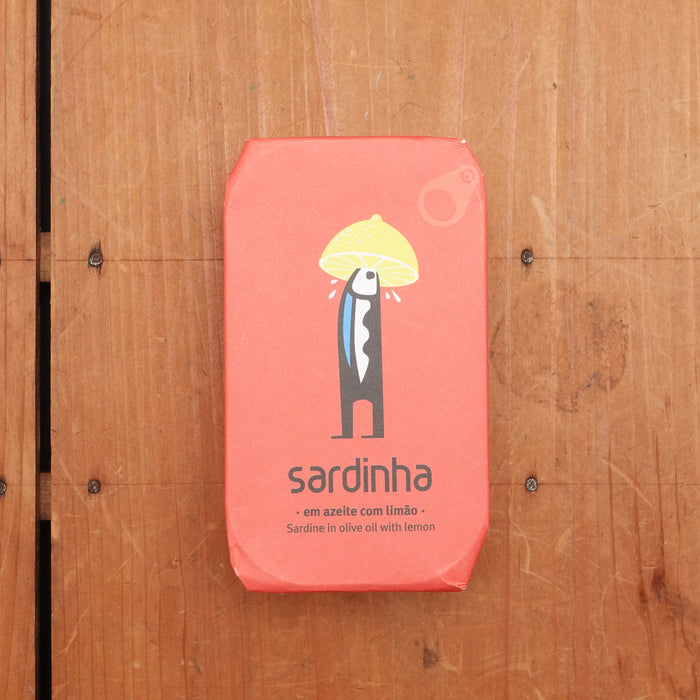 Sardinha Sardine in Olive Oil with Lemon - 120g