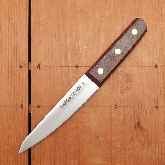 Kanehide 150mm Honesuki Maru Semi Stainless Japanese Butcher Knife - LEFTY