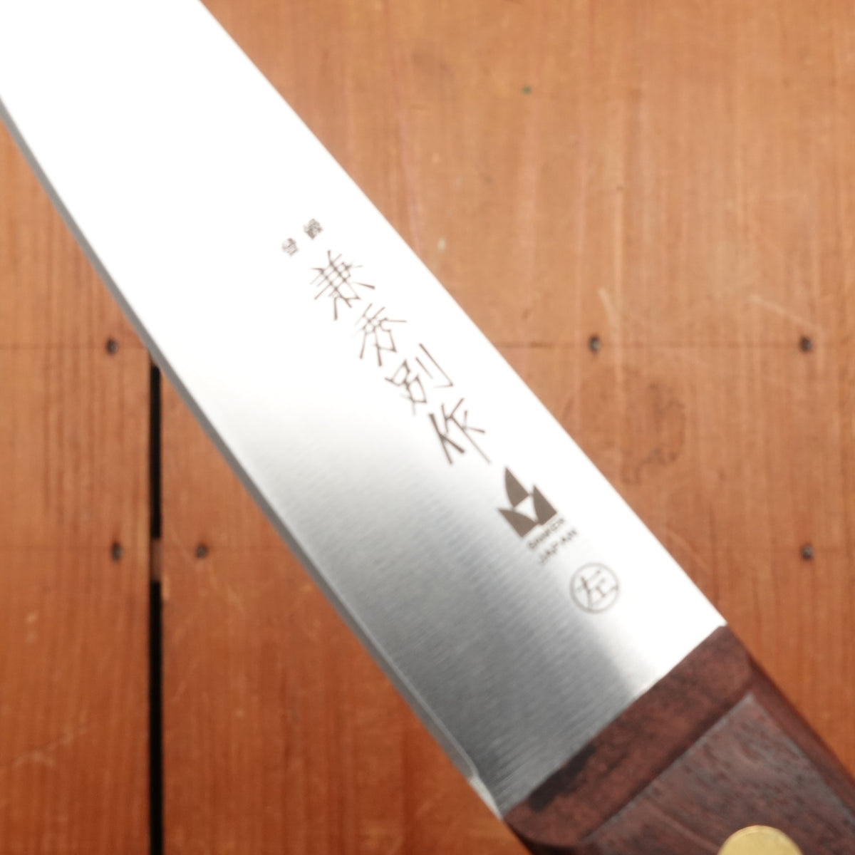 Kanehide 150mm Honesuki Maru Semi Stainless Japanese Butcher Knife - LEFTY