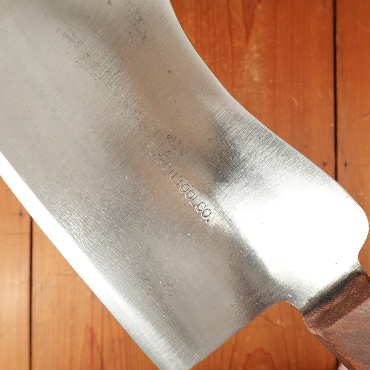 Fulton Tool Co 7" Cleaver Carbon Steel Hand-Forged Fulton Ohio 1882-1929