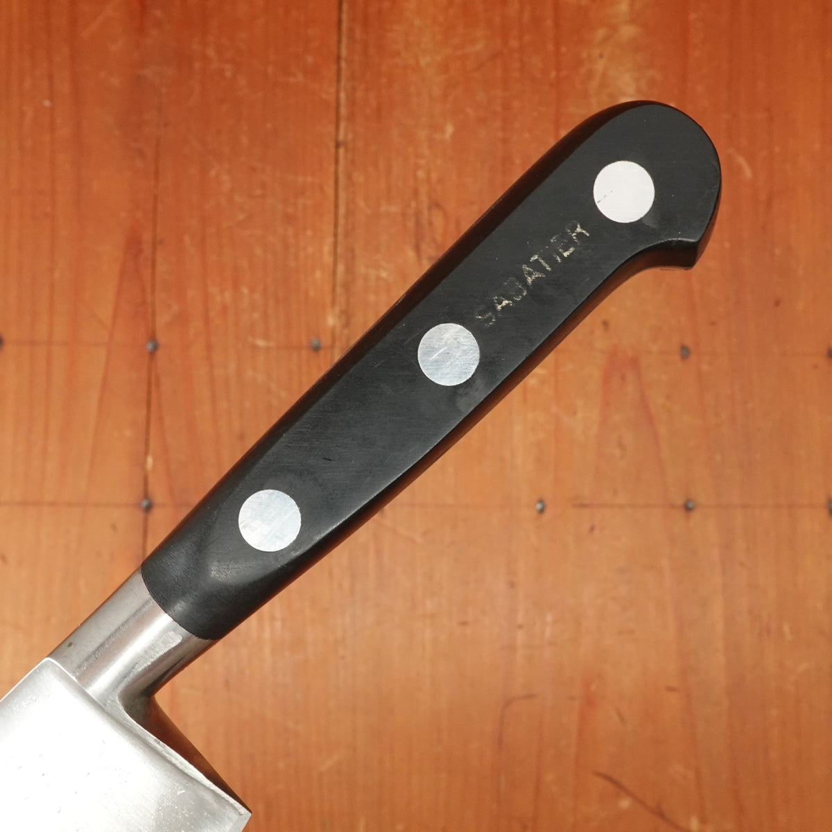 Refurbished Sabatier 8" Chef Knife Carbon Steel 1980s-90s