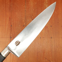 Refurbished Sabatier St Honore 84 8.25" Chef Knife Nickel Ebony Paris / Thiers 1880s-1920s