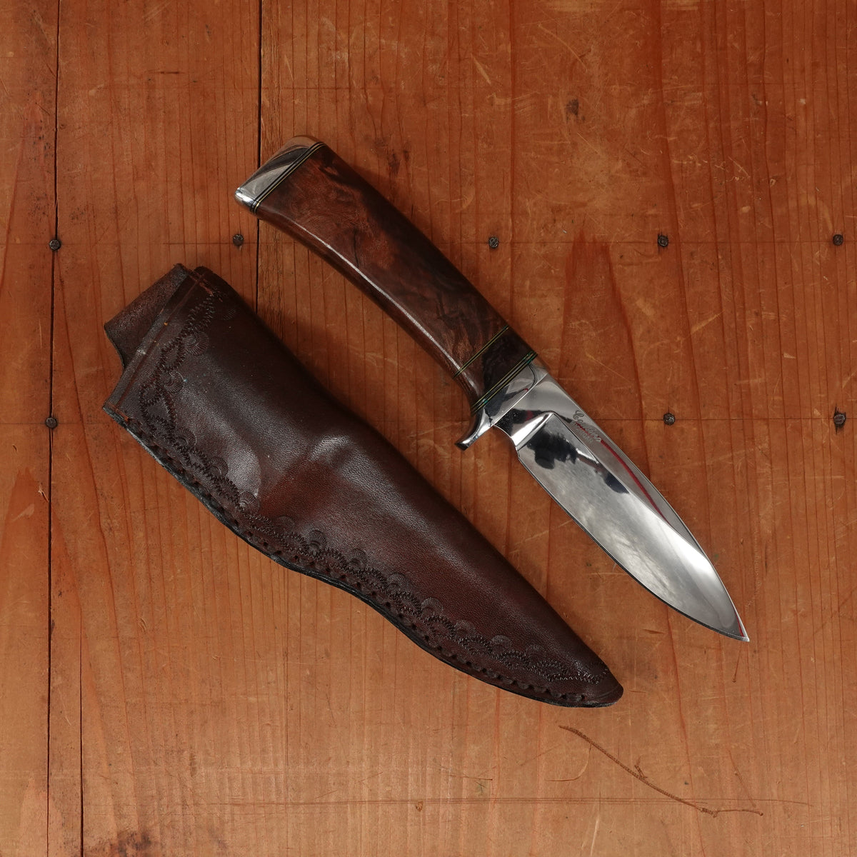 George Cousino 4.25" Drop Point Hunter Stainless #930 ~2015