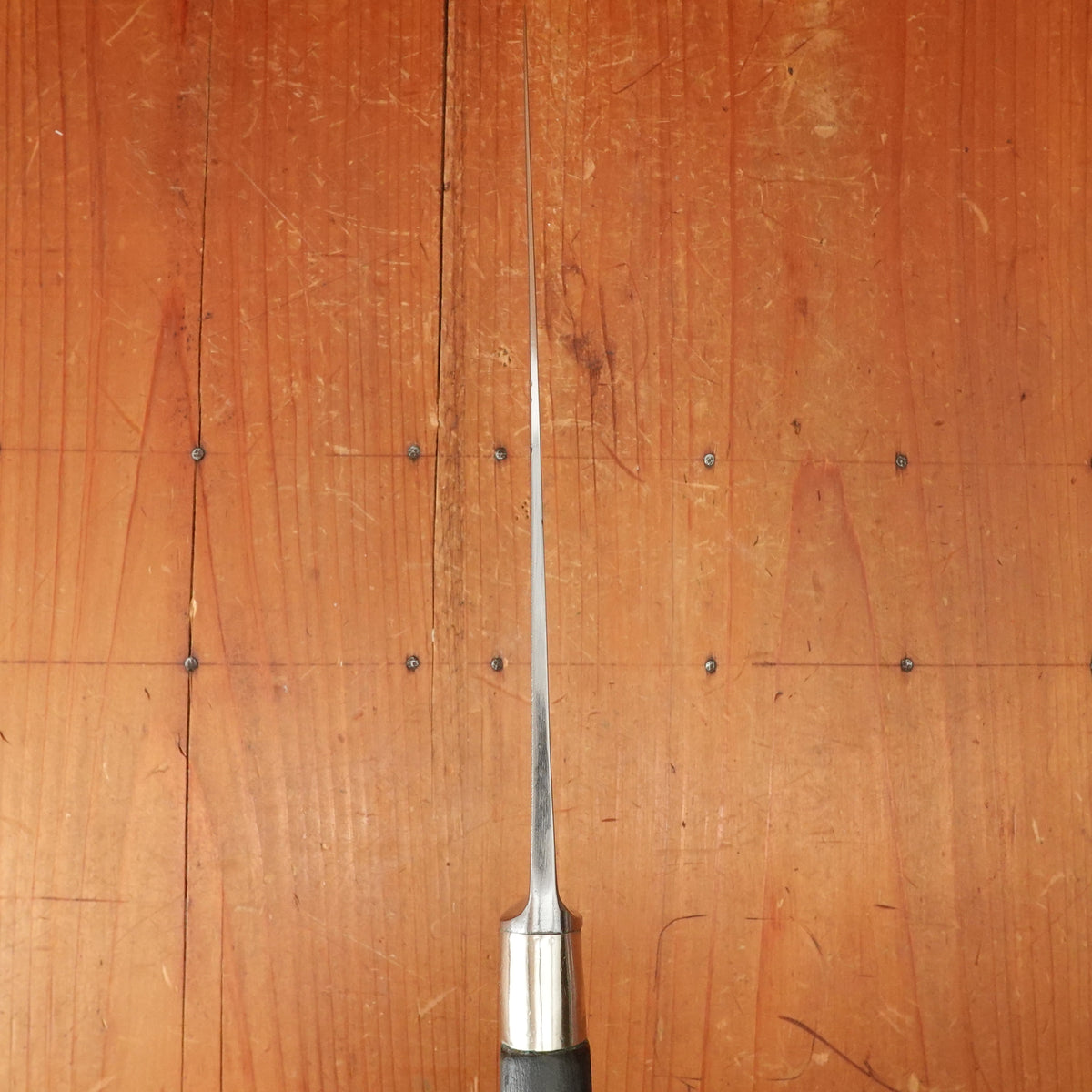 Refurbished Sabatier St Honore 84 8.25" Chef Knife Nickel Ebony Paris / Thiers 1880s-1920s