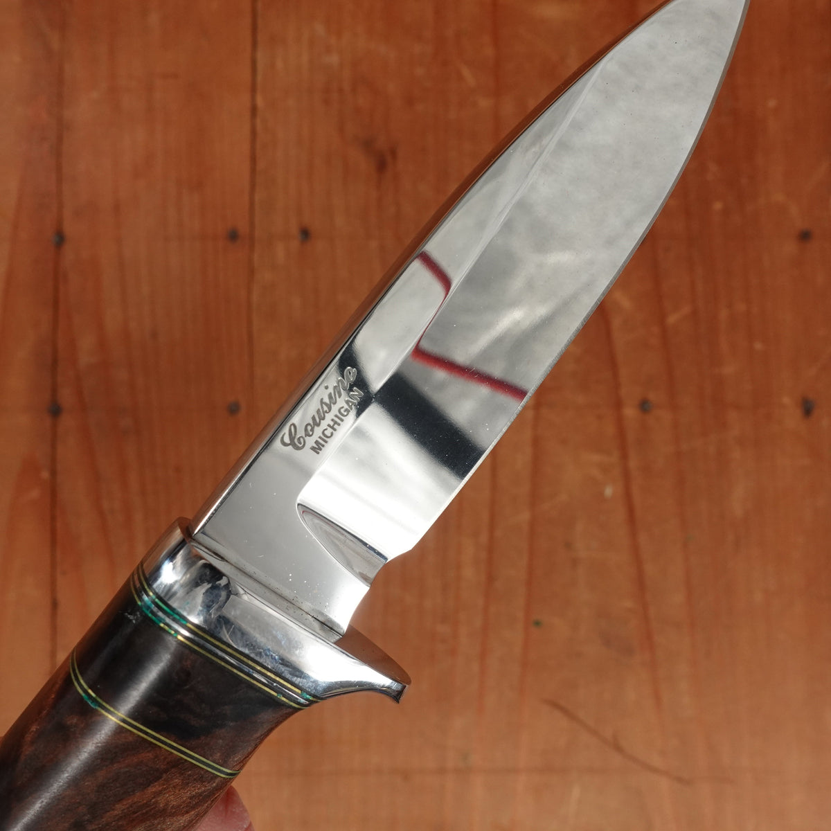 George Cousino 4.25" Drop Point Hunter Stainless #930 ~2015