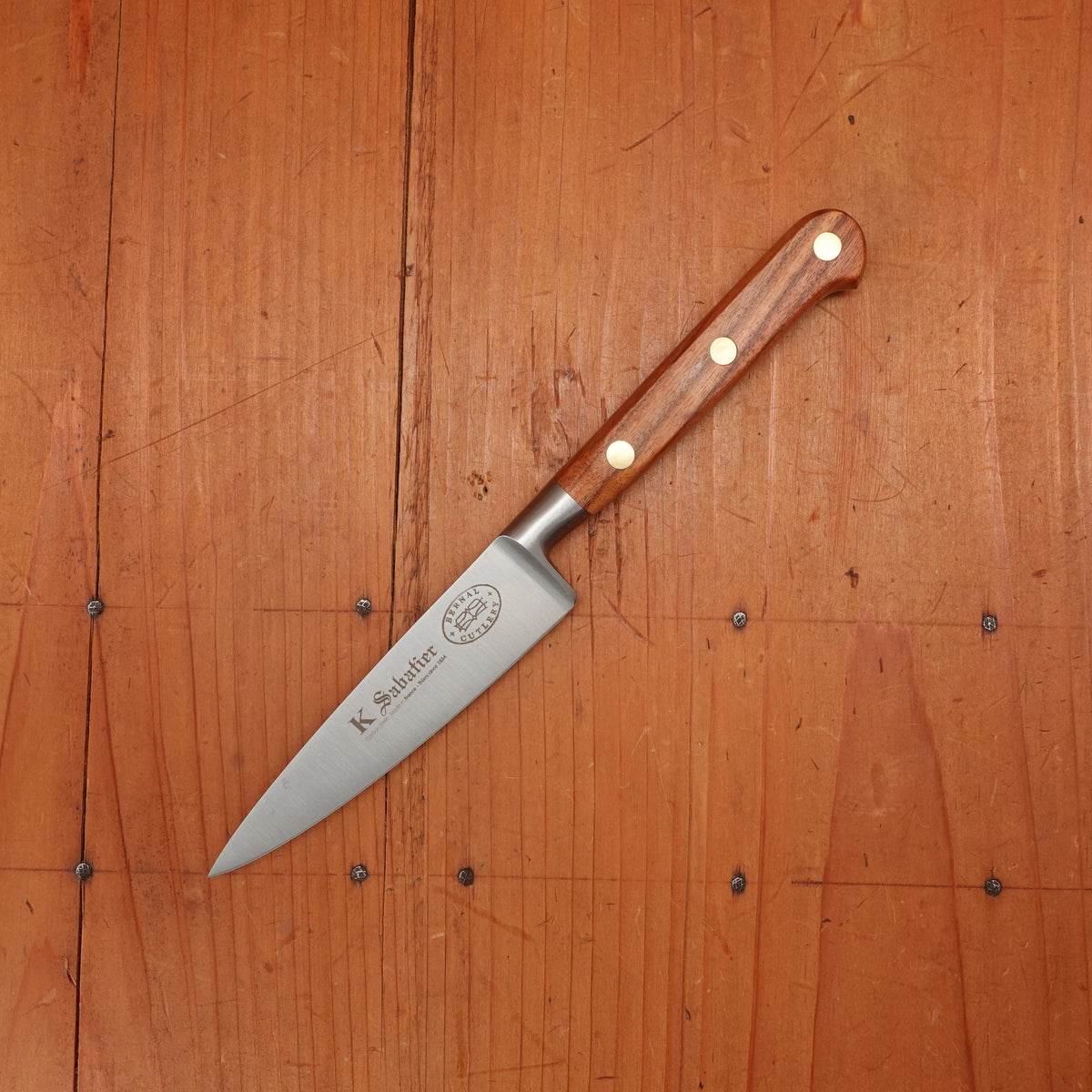 K Sabatier x Bernal Cutlery Nouvel Ideal 4" Paring Carbon Palissander