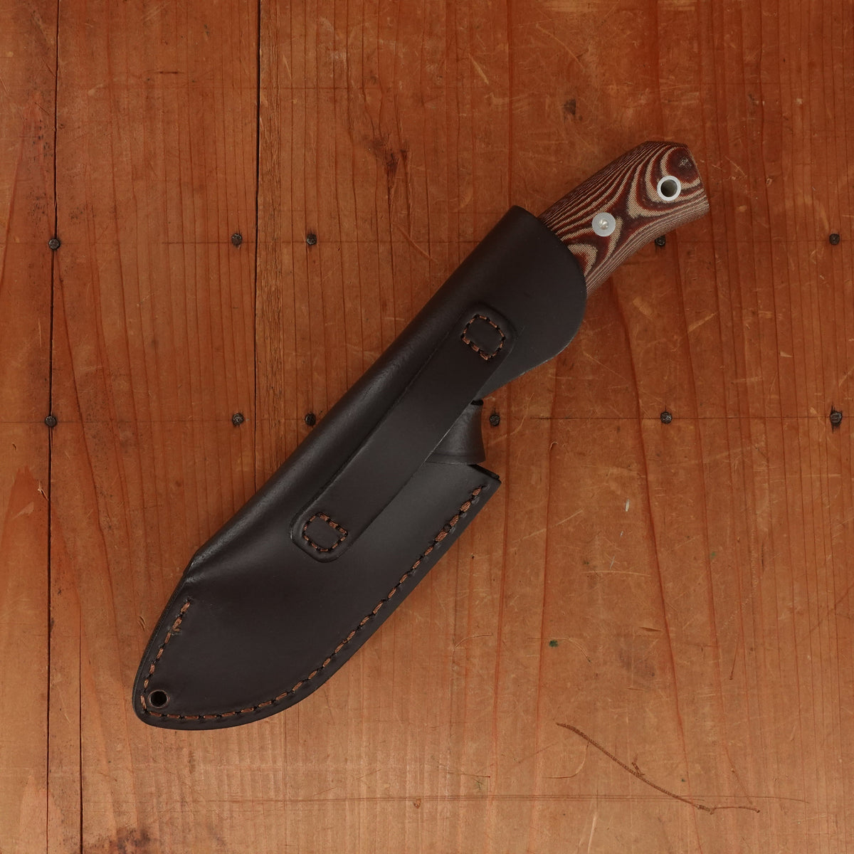 Hubertus 4.25" Hunter Stainless Micarta Germany Unused