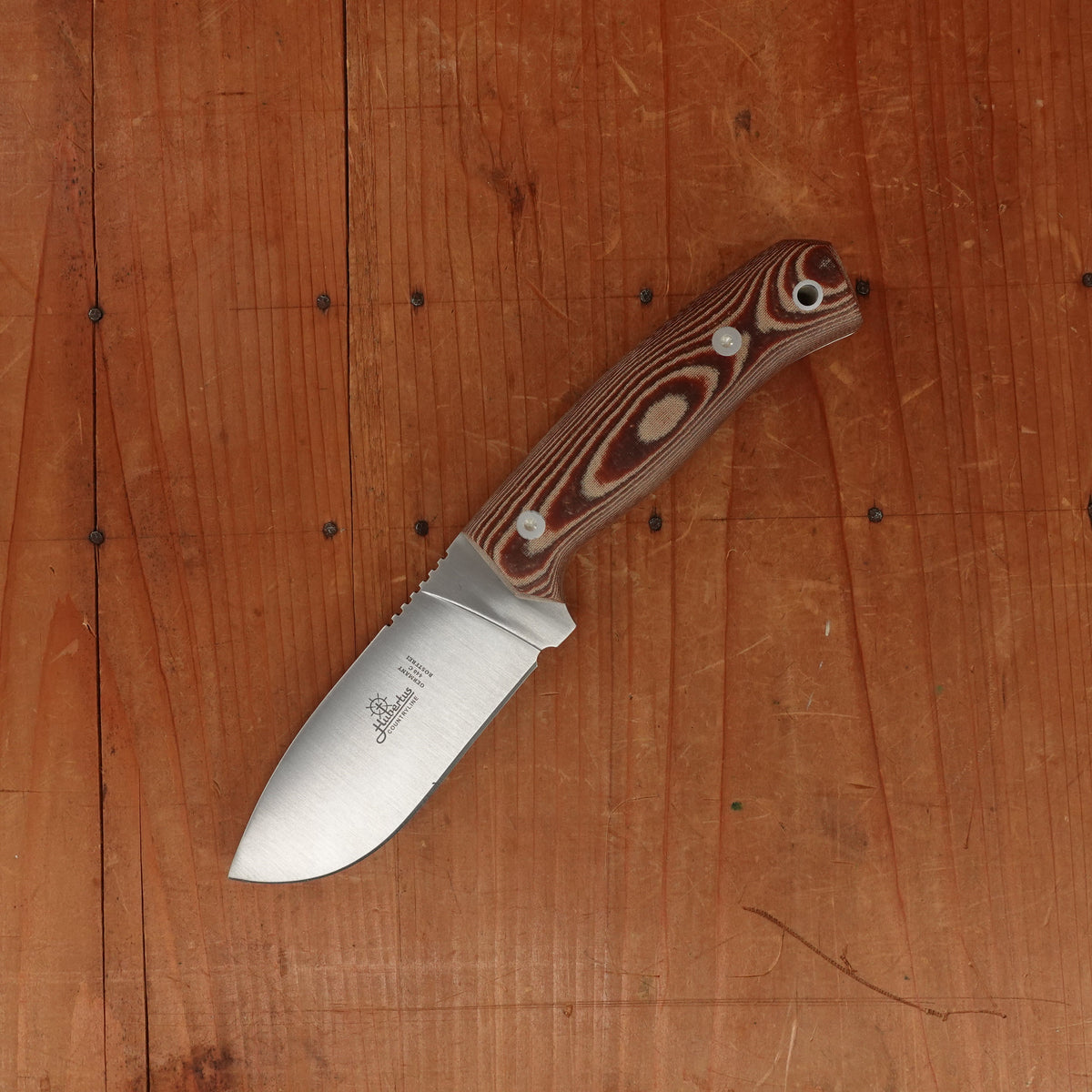 Hubertus 4.25" Hunter Stainless Micarta Germany Unused