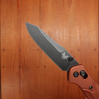 Benchmade 945BK-03 Mini Osborne Reverse Tanto CPM-MagnaCut AXIS Lock Burnt Copper Aluminum Handle