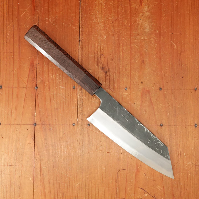 Hitohira Togashi 185mm Bunka Shirogami 2 Kurouchi Tagayasan Handle