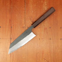 Hitohira Togashi 185mm Bunka Shirogami 2 Kurouchi Tagayasan Handle