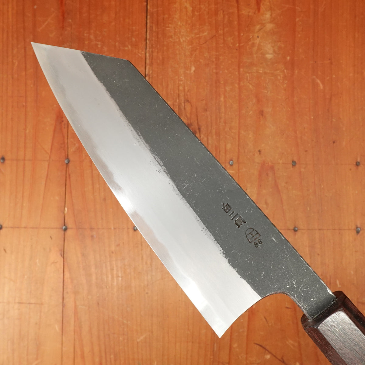 Hitohira Togashi 185mm Bunka Shirogami 2 Kurouchi Tagayasan Handle