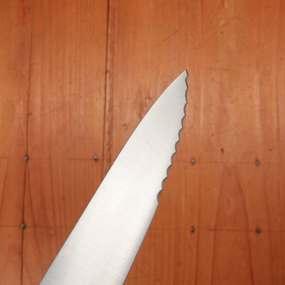 K Sabatier x Bernal Cutlery Nouvel Ideal 6" Chef with Serrated Tip Carbon Palissander