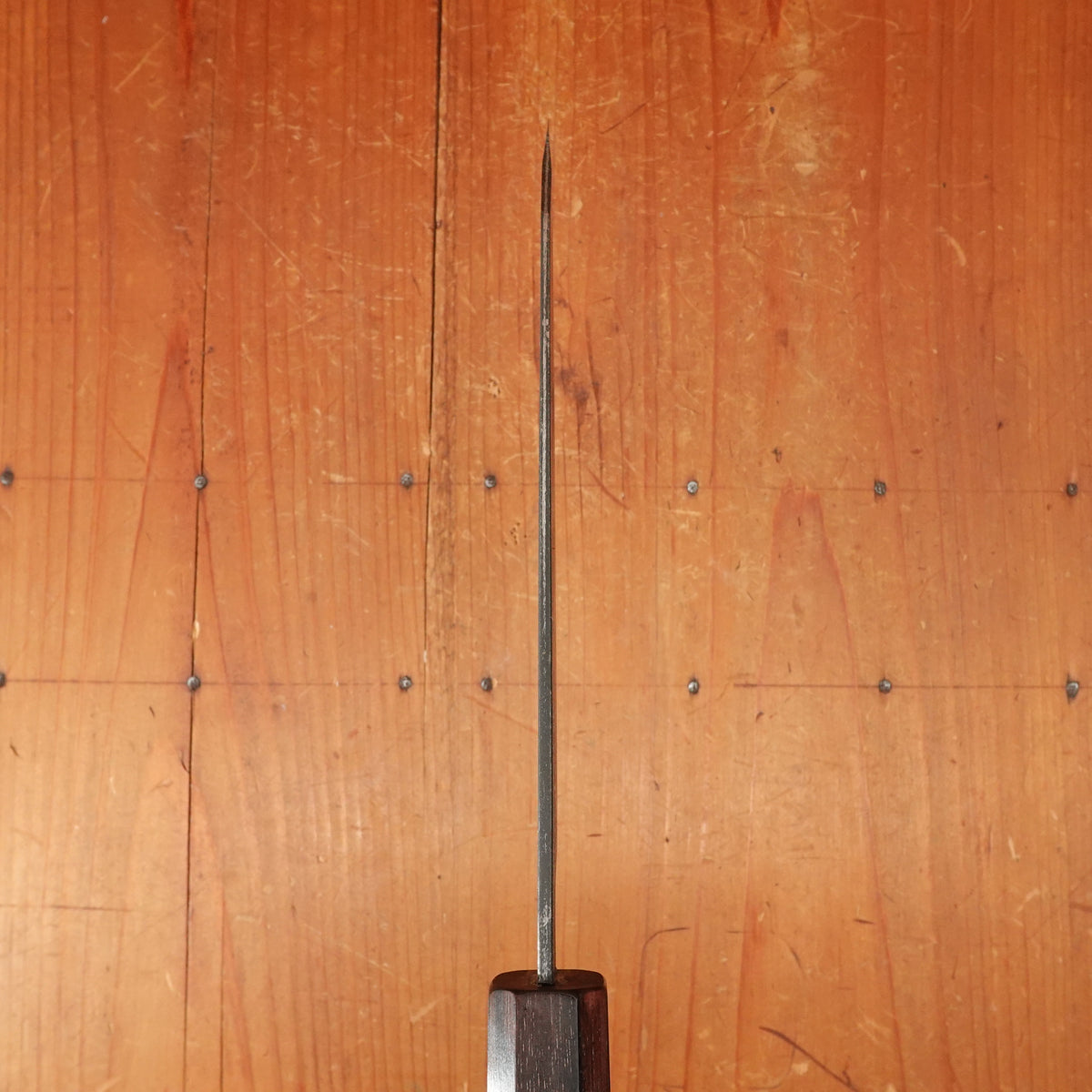 Hitohira Togashi 185mm Bunka Shirogami 2 Kurouchi Tagayasan Handle