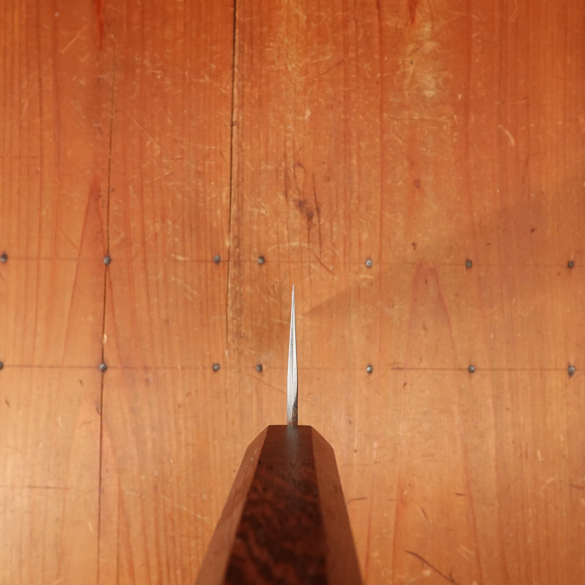 Hitohira Togashi 185mm Bunka Shirogami 2 Kurouchi Tagayasan Handle