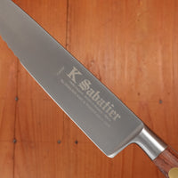 K Sabatier x Bernal Cutlery Nouvel Ideal 6" Chef with Serrated Tip Carbon Palissander